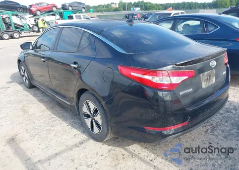 2011 Kia Optima Hybrid Ex from USA, damaged, VIN KNAGM4AD0B5007030
